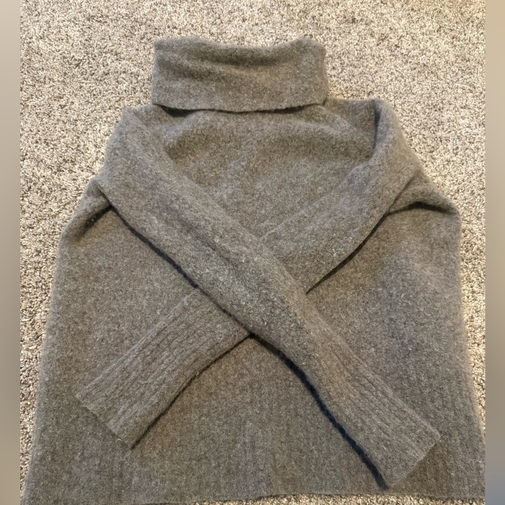 Aritzia Yak wool Cowl neck sweater
